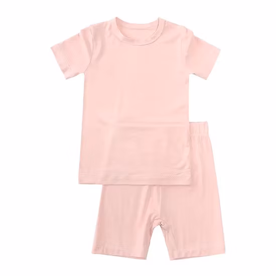 Set pigiama in bambù super morbido Set di indumenti da notte per ragazze per bambini Abbigliamento leggero per bambini