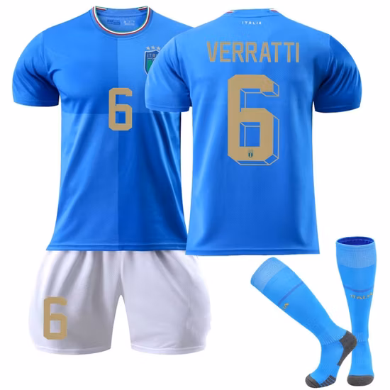 Set di maglie da calcio in jersey sportivo per bambini e adulti. Set di tute da squadra di calcio